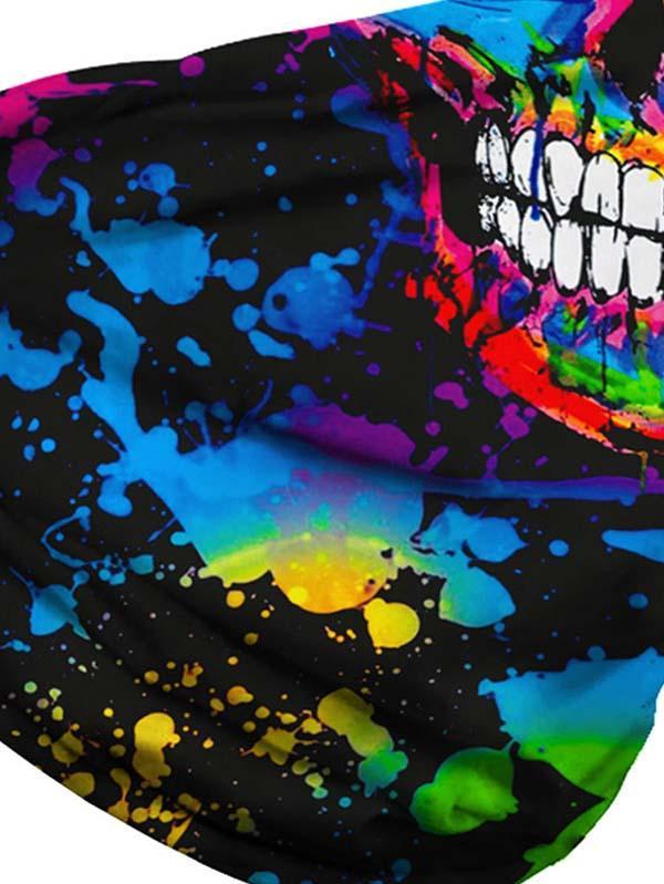 Novelty Print Sun Protection Neck Gaiter Headwear