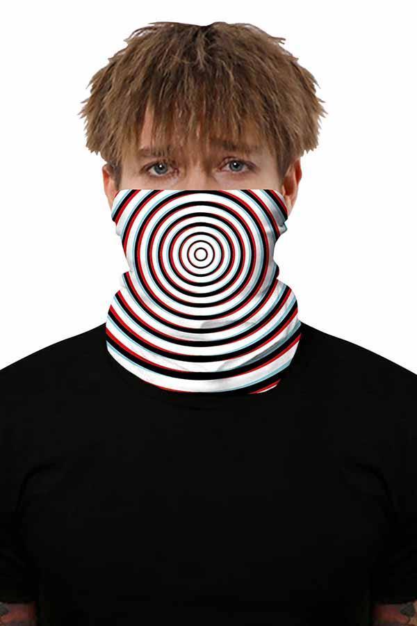 Unisex Outdoor Sports Multifunctional Neck Gaiter Windproof Skull Face Shields