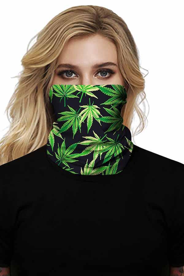 Unisex Outdoor Sports Multifunctional Neck Gaiter Windproof Skull Face Shields