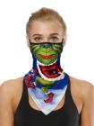 Unisex Windproof Novelty Christmas Print Earloop Face Shield Bandana