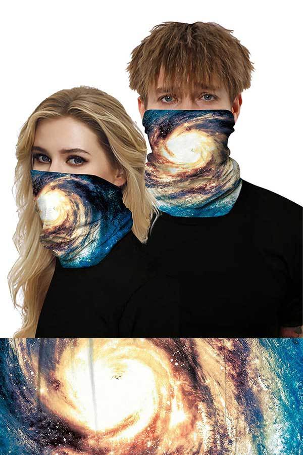 Unisex Outdoor Sports Multifunctional Neck Gaiter Windproof Skull Face Shields