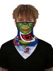 Unisex Windproof Novelty Christmas Print Earloop Face Shield Bandana