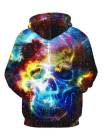 Skull Hoodie Oversized Hoodie for Christmas Halloween