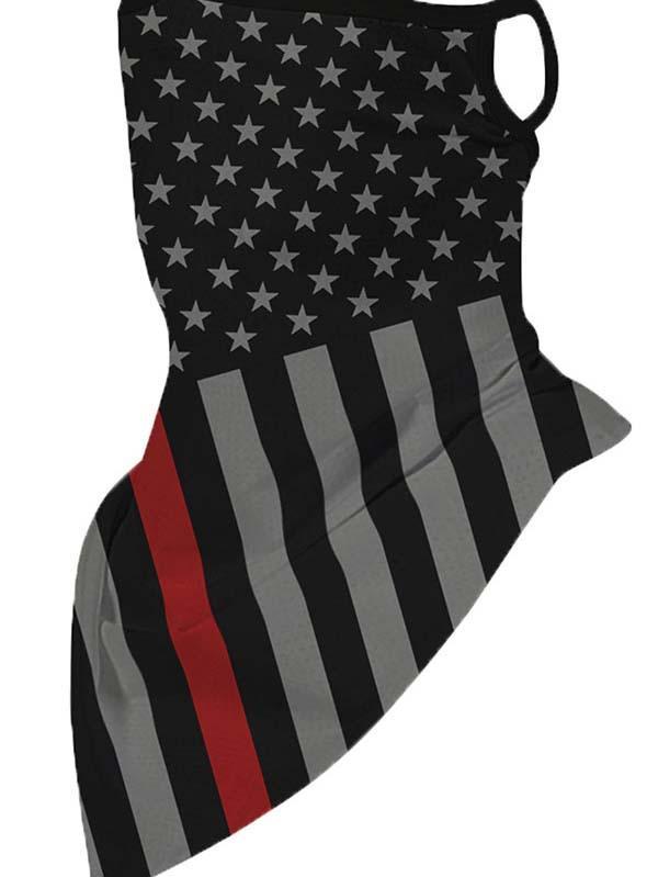 Unisex Novelty Print Bandanas Cooling Neck Gaiter With Earloops