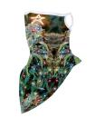 Unisex Windproof Novelty Christmas Print Earloop Face Shield Bandana