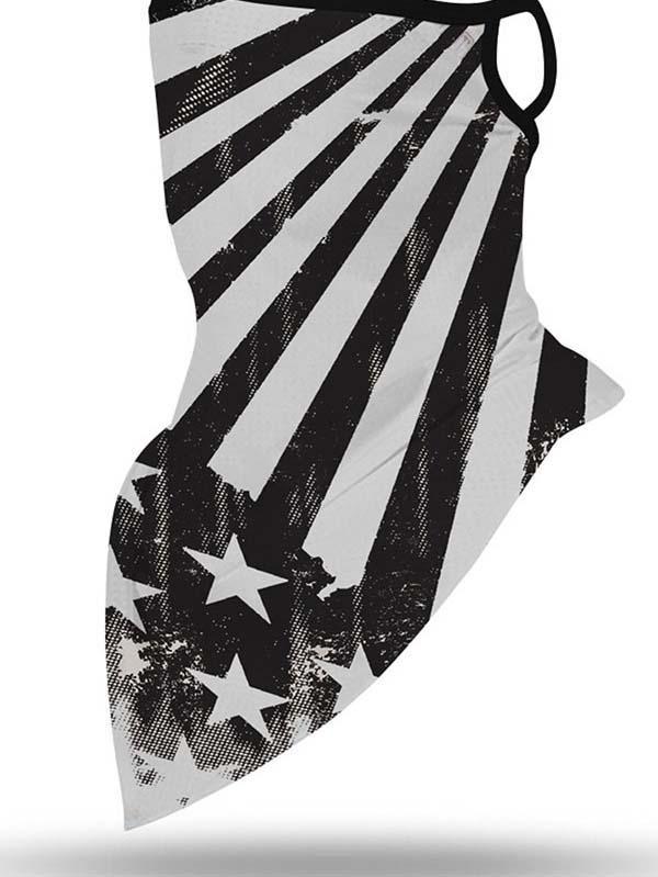 Unisex Novelty Print Bandanas Cooling Neck Gaiter With Earloops