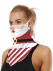 Unisex Windproof Novelty Christmas Print Earloop Face Shield Bandana