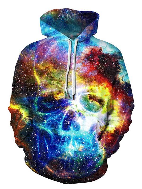 Skull Hoodie Oversized Hoodie for Christmas Halloween