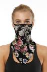 Sports Skull Face Shield Bandanas Running Neck Gaiter With Earloops