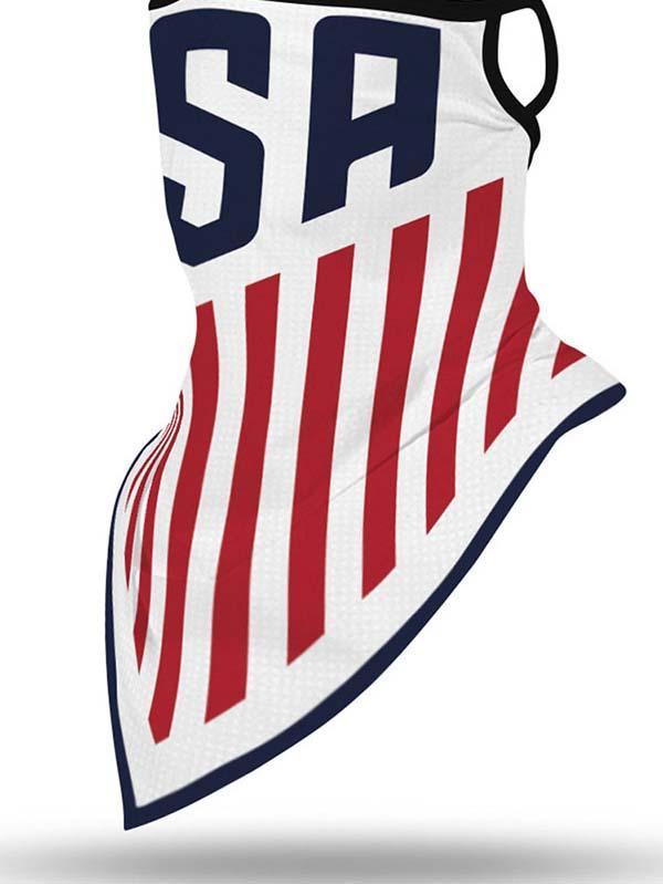 Unisex Novelty Print Bandanas Cooling Neck Gaiter With Earloops