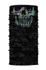Unisex Windproof Neck Gaiter Skull Print Bandanas For Sun Protection