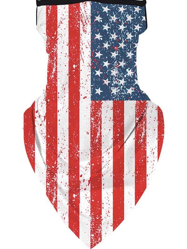 Unisex Novelty Print Bandanas Cooling Neck Gaiter With Earloops