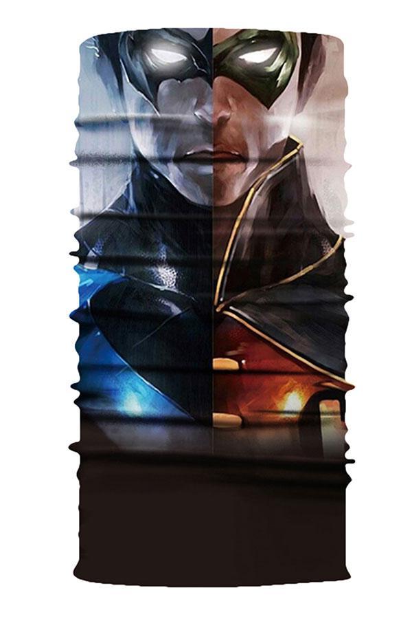 Unisex Windproof Neck Gaiter Skull Print Bandanas For Sun Protection