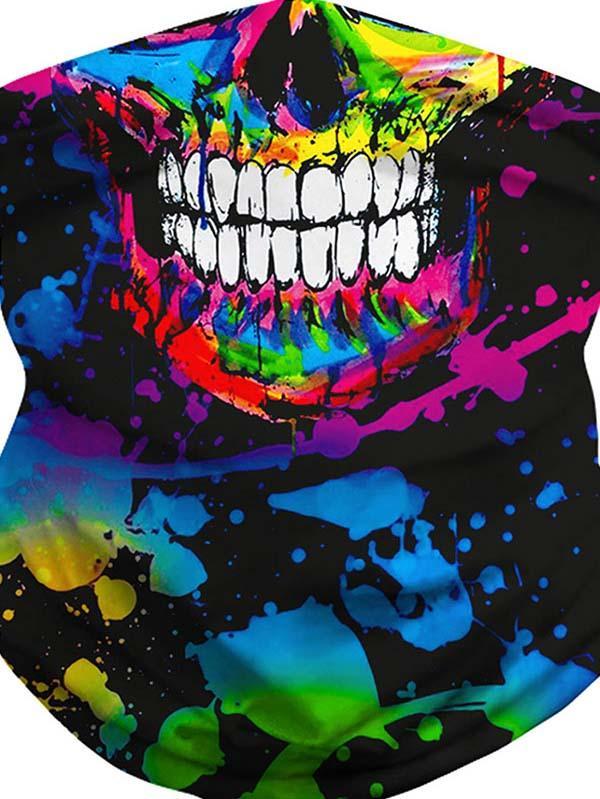 Novelty Print Sun Protection Neck Gaiter Headwear