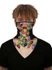 Unisex Windproof Novelty Christmas Print Earloop Face Shield Bandana