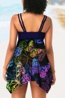 Butterfly Tankini Swimming Dress For Women