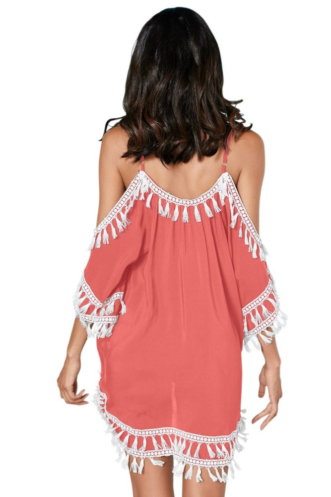 Boho Tassel Tunic Cover up