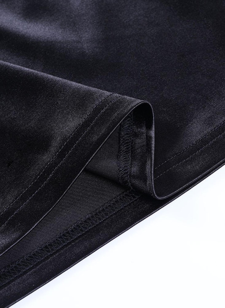 Women's Sets Two-piece Satin Bowed Cami & Skirt Set