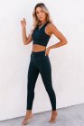Gym Wear For Women Crop Yoga Bra and High Waist Leggings