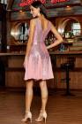 Women's Glittering Sequin Chiffon Party Mini Dress