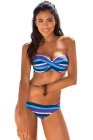Boho Stripes Push up Bikini Set