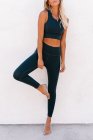 Gym Wear For Women Crop Yoga Bra and High Waist Leggings