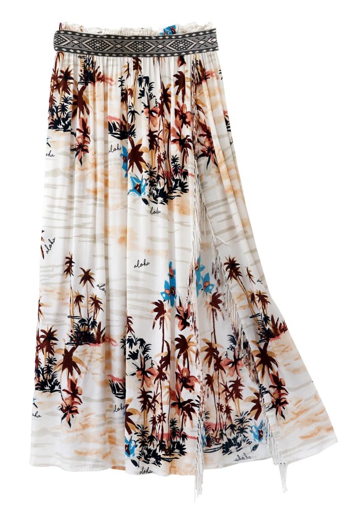 ALOHA Maxi Skirt