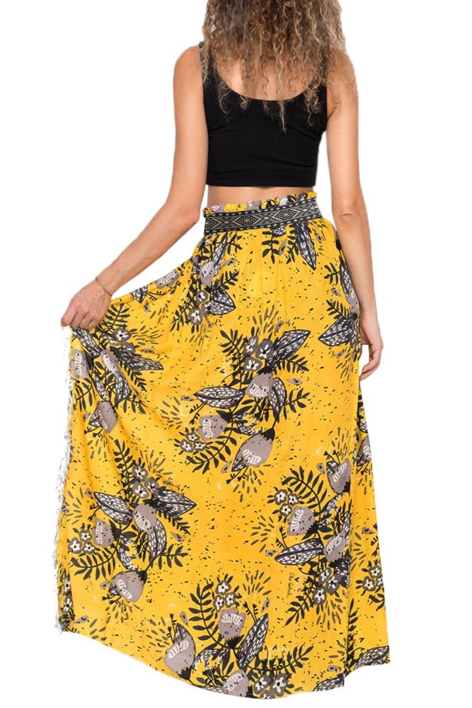 ALOHA Maxi Skirt