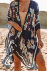 Floral Kimono Floral Swimsuit Cover Up