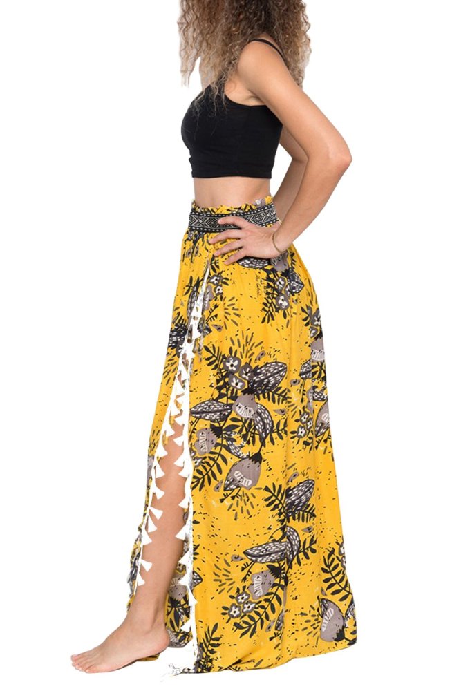 ALOHA Maxi Skirt