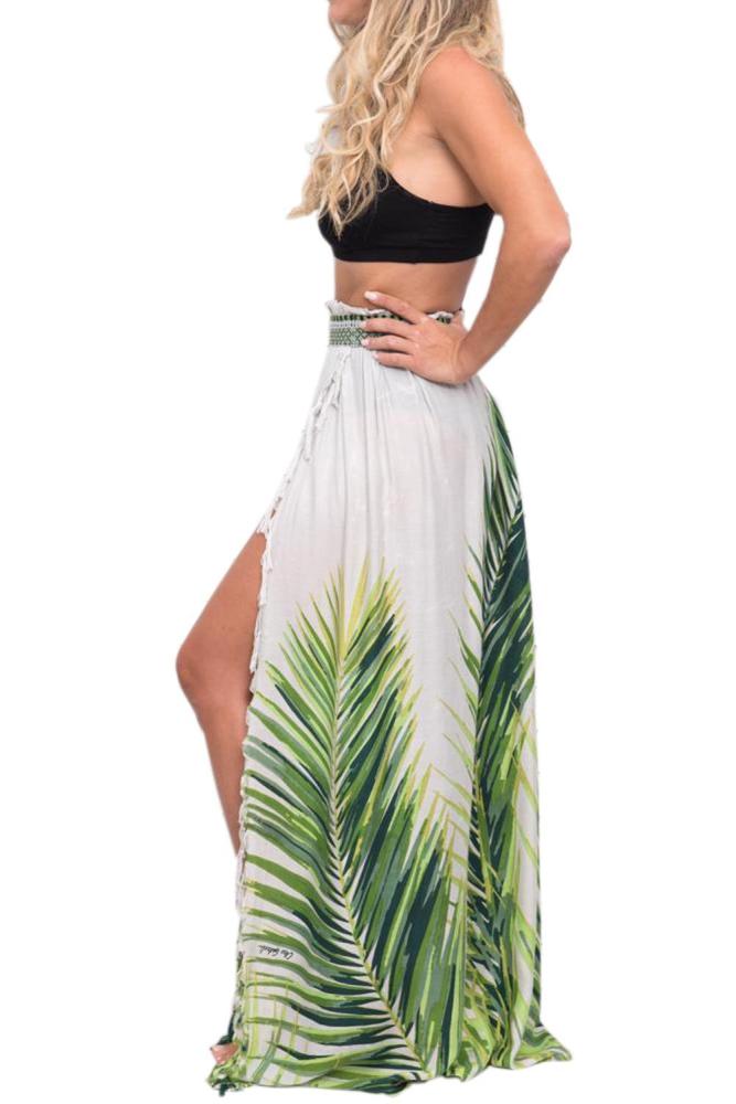 ALOHA Maxi Skirt