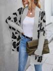 Animal Print Cardigan Womens Open Front Cardigan