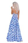 Summer Bohemian Printed Holiday Maxi Dress