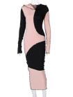 Plus Size Hooded Long Sleeve Maxi Dress Womens Sexy Bodycon Dress
