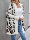 Animal Print Cardigan Womens Open Front Cardigan