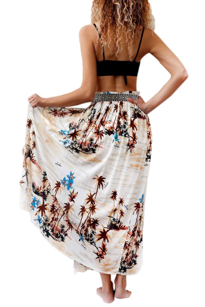 ALOHA Maxi Skirt