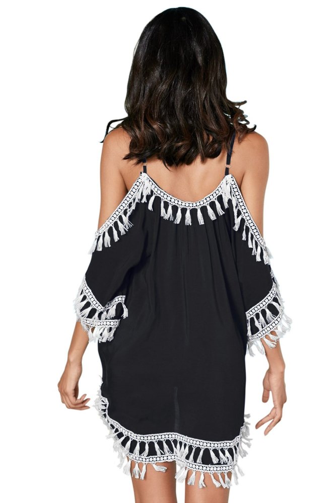 Boho Tassel Tunic Cover up