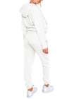 Sports Zipper Sweatpants Jogger Sweatpants Two Piece Outfits for Women