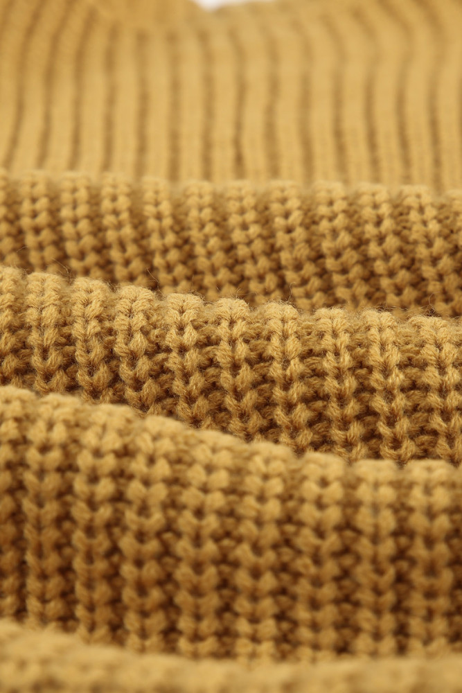 Open Front Cable Knit Long Cardigan for Women