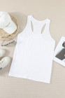 Scoop Neck Basic Solid Tank Top for Women