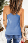 Scoop Neck Basic Solid Tank Top for Women