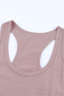 Scoop Neck Basic Solid Tank Top for Women