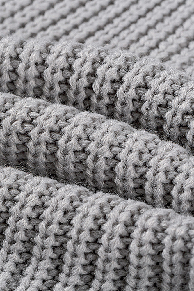 Open Front Cable Knit Long Cardigan for Women