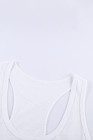 Scoop Neck Basic Solid Tank Top for Women