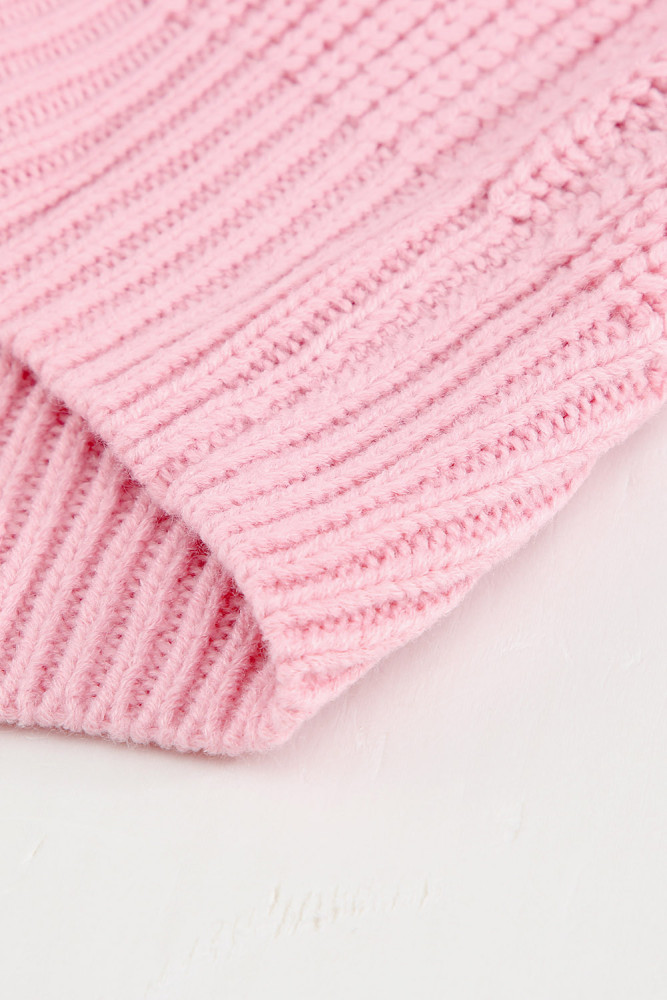 Open Front Cable Knit Long Cardigan for Women