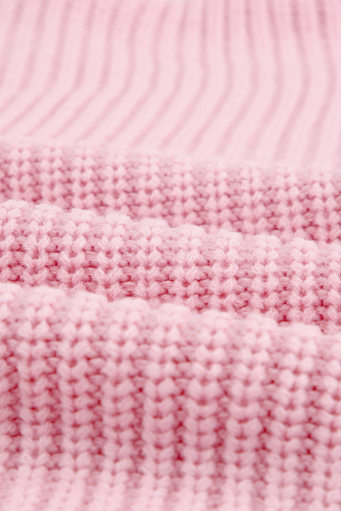 Open Front Cable Knit Long Cardigan for Women