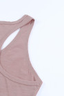 Scoop Neck Basic Solid Tank Top for Women