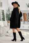 Open Front Cable Knit Long Cardigan for Women