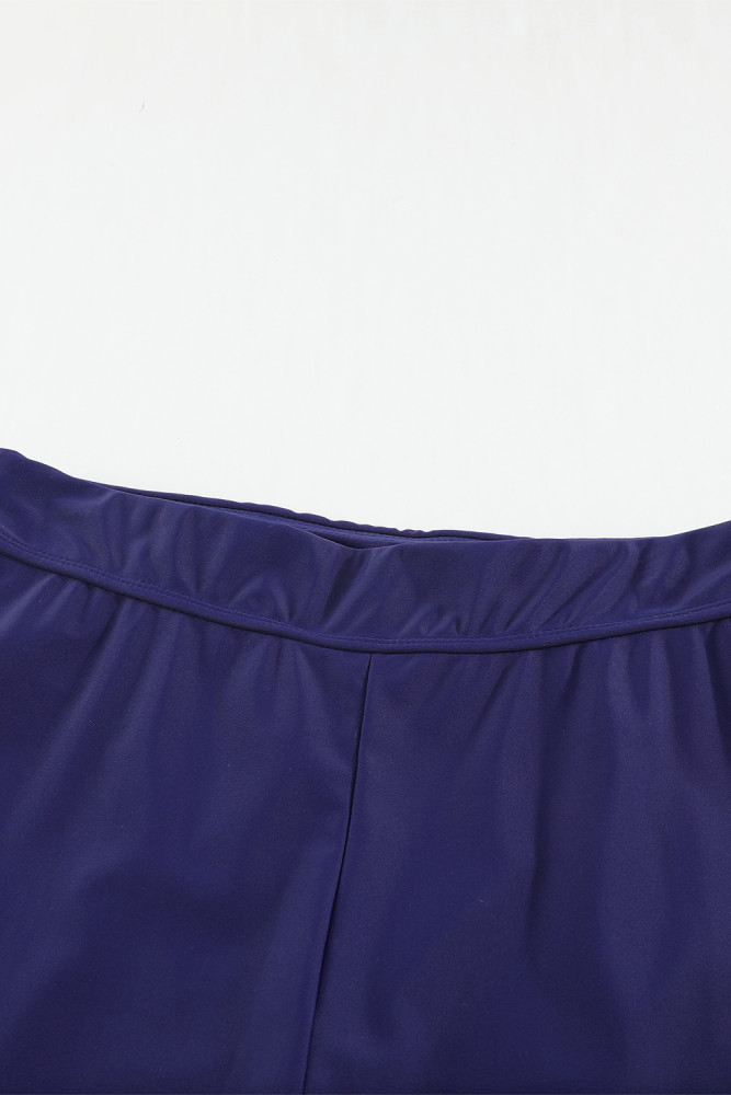 Womens Capri Surf Leggings Swim Bottom Pants with Tie