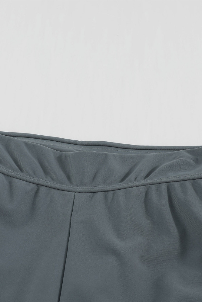 Womens Capri Surf Leggings Swim Bottom Pants with Tie